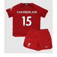 Liverpool Chamberlain #15 Hjemmebanesæt Børn 2022-23 Kortærmet (+ Korte bukser)